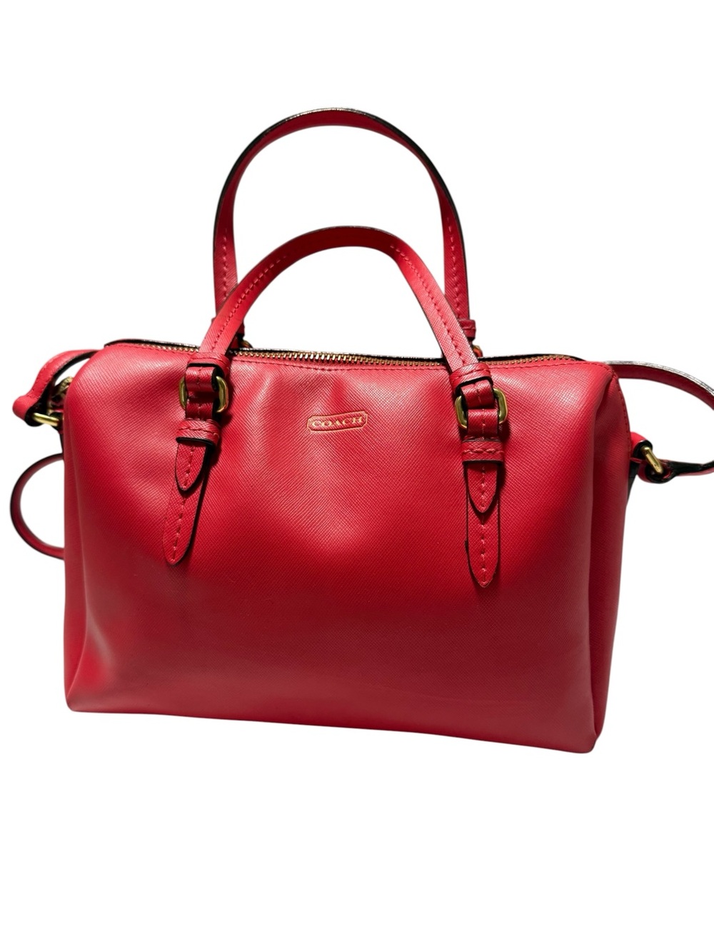 Coach leather bag